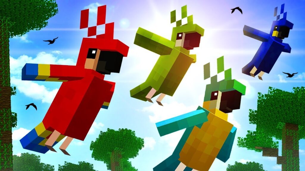 How to Tame a Parrot in Minecraft